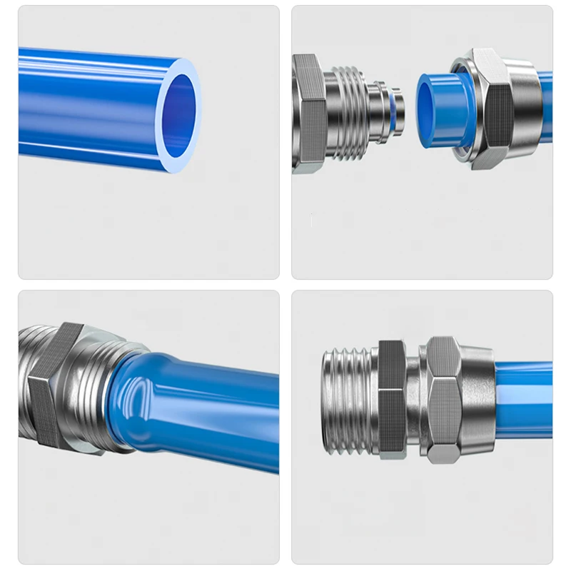 Đồng Bằng Khí Nén Phụ Kiện Khô - đánh giá và giá Compression Fitting Brass
