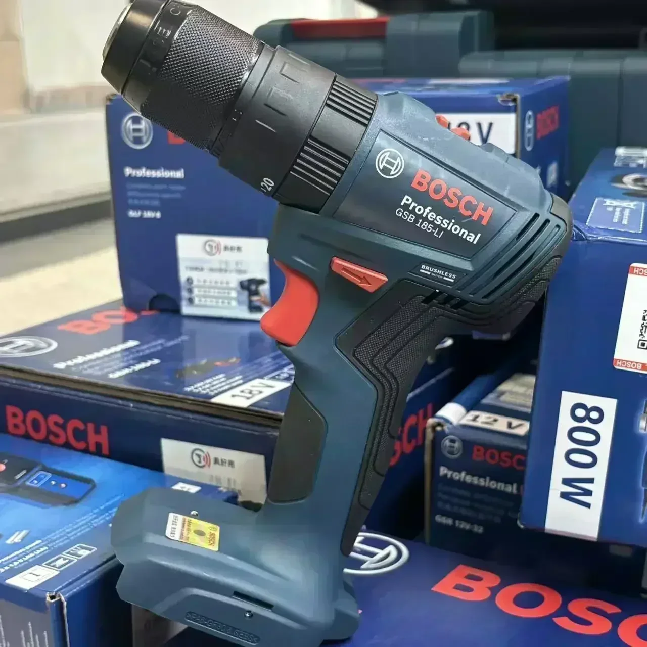Bosch GSB 185-LI 18V Brushless - đánh giá và giá Bosch Drill Gsb 18V