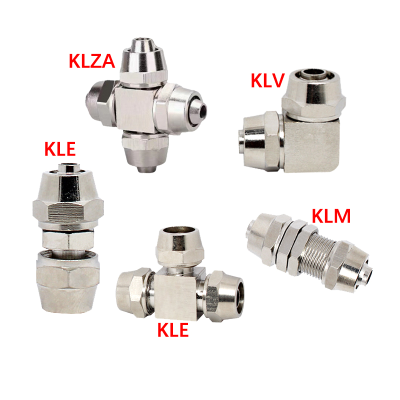 KLV KLE KLZA KLU Copper Alloy  - đánh giá và giá Compression Fitting Brass