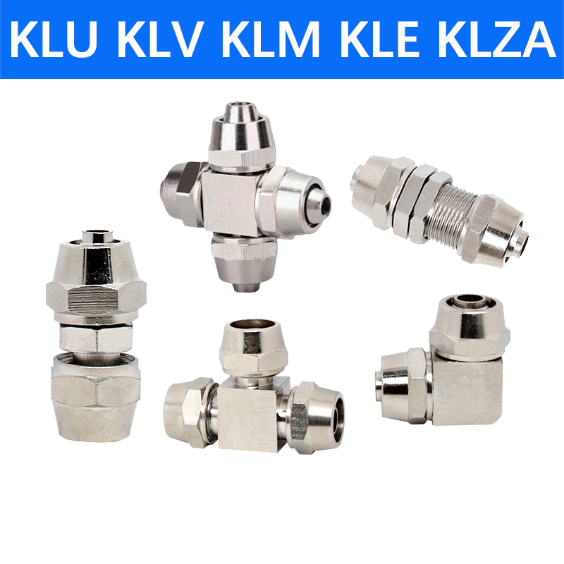 KLV KLE KLZA KLU Copper Alloy  - đánh giá và giá Compression Fitting Brass